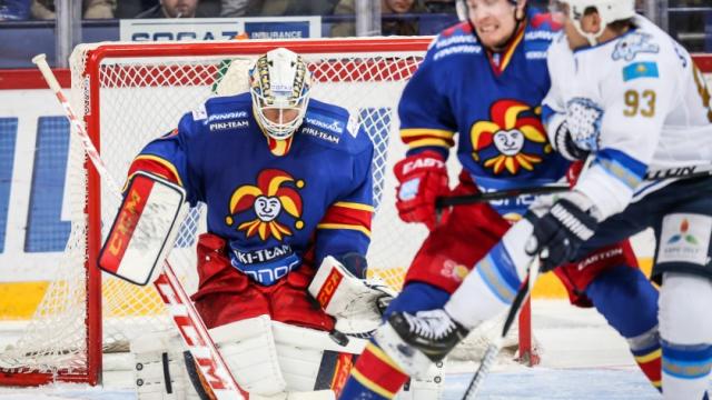 Photo hockey KHL : La muraille finlandaise - KHL - Kontinental Hockey League