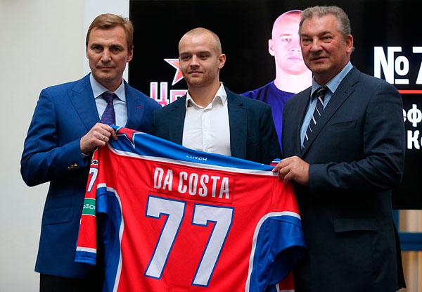 Photo hockey KHL : La premire de Da Costa - KHL - Kontinental Hockey League