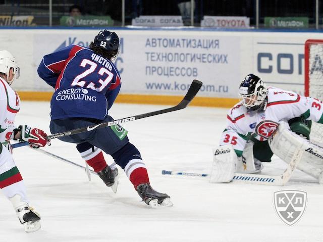 Photo hockey KHL : La soire des cartons - KHL - Kontinental Hockey League