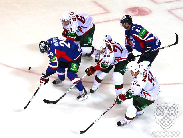 Photo hockey KHL : Le combat des chefs - KHL - Kontinental Hockey League