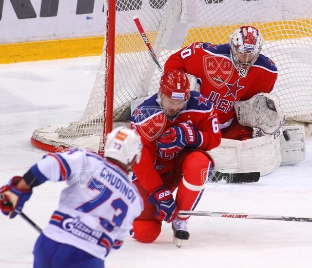 Photo hockey KHL : Le CSKA ouvre les hostilits - KHL - Kontinental Hockey League