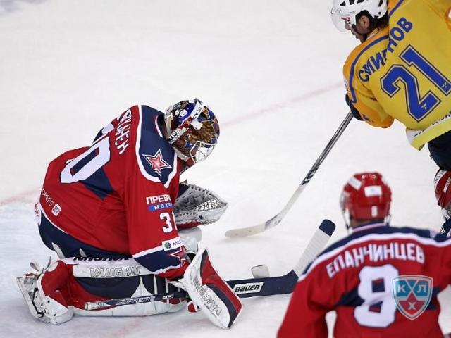 Photo hockey KHL : Le CSKA suit toujours - KHL - Kontinental Hockey League