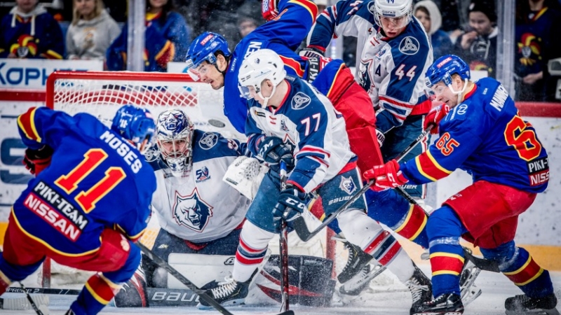 Photo hockey KHL : Le Loup de l