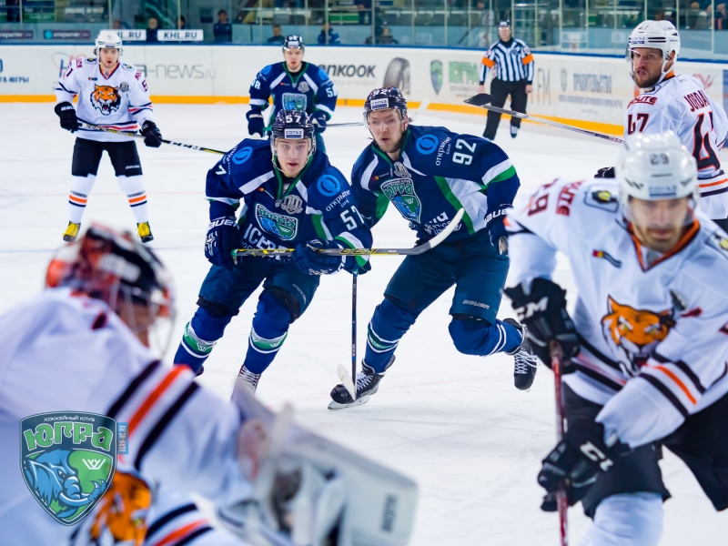 Photo hockey KHL : Le Mammouth rsiste au Tigre - KHL - Kontinental Hockey League