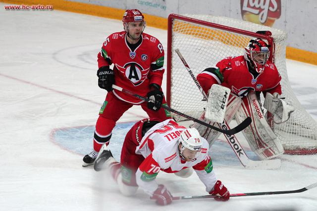 Photo hockey KHL : Le mur et le sniper - KHL - Kontinental Hockey League