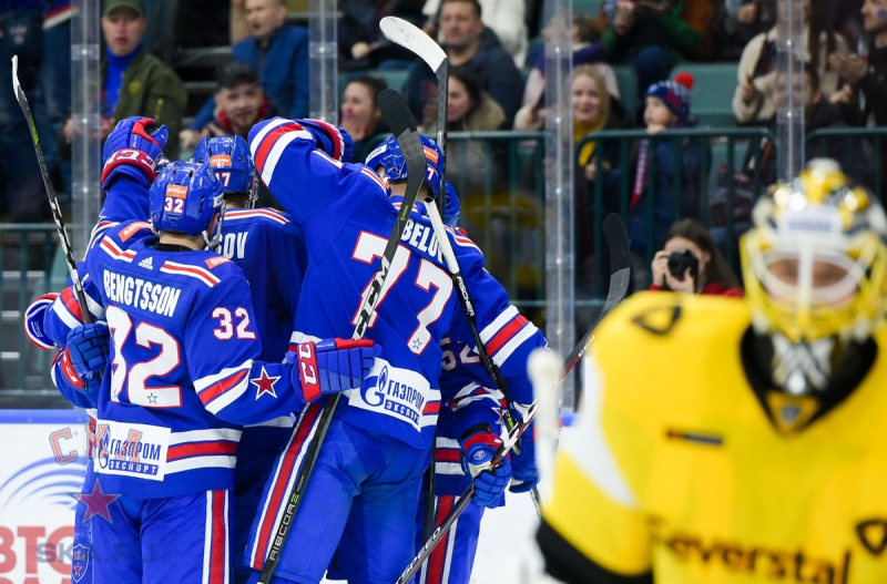 Photo hockey KHL : Le retour de la neige - KHL - Kontinental Hockey League