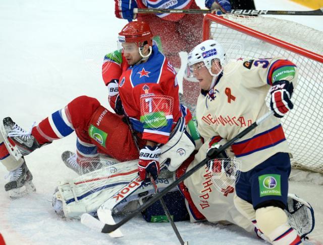 Photo hockey KHL : Le SKA et Prague y sont presque - KHL - Kontinental Hockey League