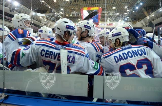 Photo hockey KHL : Le SKA finit le travail - KHL - Kontinental Hockey League