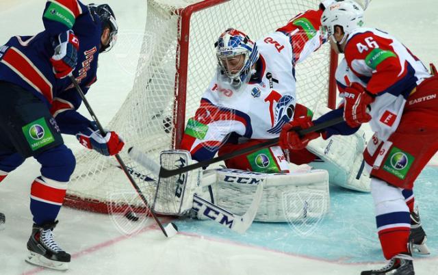 Photo hockey KHL : Le SKA poussif, le Lev explosif - KHL - Kontinental Hockey League