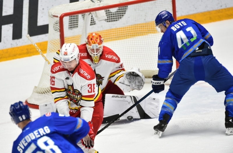 Photo hockey KHL : Le souffle brlant du dragon - KHL - Kontinental Hockey League