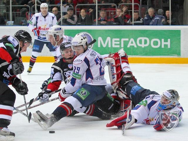 Photo hockey KHL : Les favoris passent  - KHL - Kontinental Hockey League