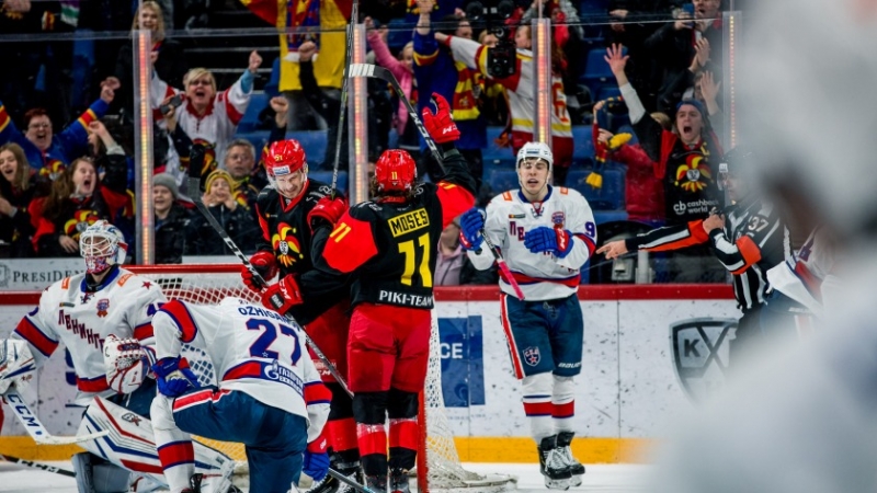 Photo hockey KHL : Les Jokerit ont le sourire - KHL - Kontinental Hockey League