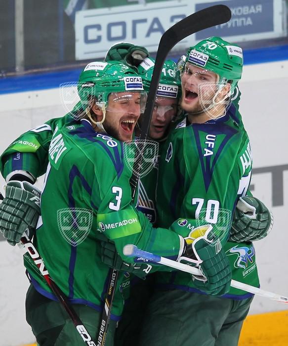 Photo hockey KHL : Magnitka qualifi, Oufa quasiment - KHL - Kontinental Hockey League