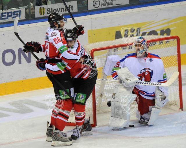 Photo hockey KHL : Magnitogorsk presque au bout - KHL - Kontinental Hockey League