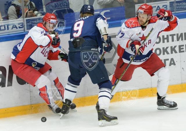 Photo hockey KHL : Moscou frappe toujours deux fois - KHL - Kontinental Hockey League