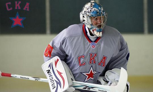 Photo hockey KHL : Nabokov  l