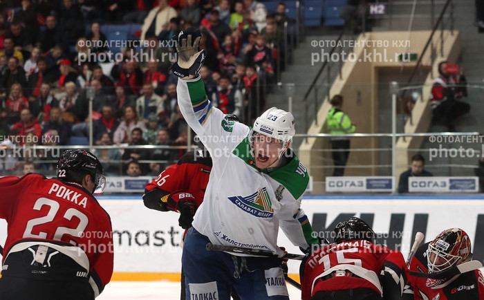 Photo hockey KHL : Sauv in-extremis - KHL - Kontinental Hockey League