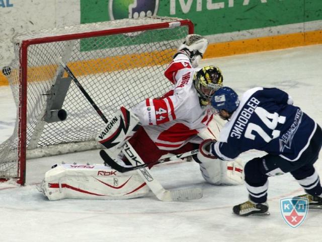 Photo hockey KHL : Second derby pour le Dynamo Moscou - KHL - Kontinental Hockey League