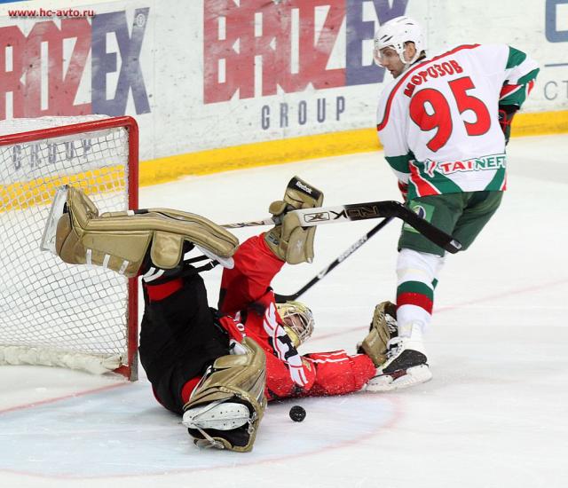 Photo hockey KHL : Un coup de semonce - KHL - Kontinental Hockey League