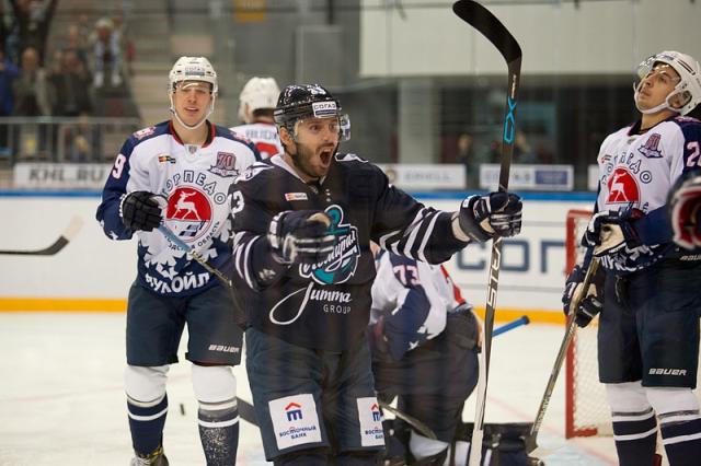 Photo hockey KHL : Une bien belle borde - KHL - Kontinental Hockey League