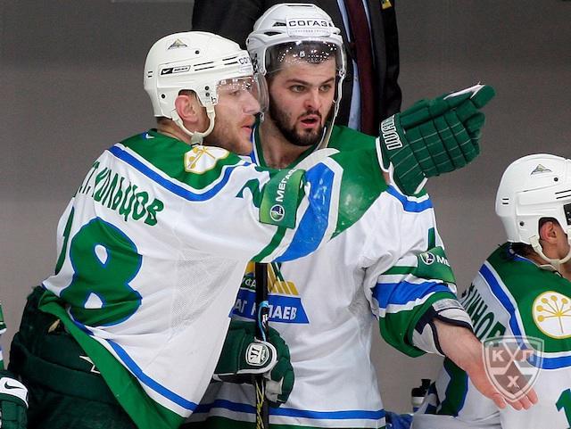 Photo hockey KHL : Verts de joie ! - KHL - Kontinental Hockey League