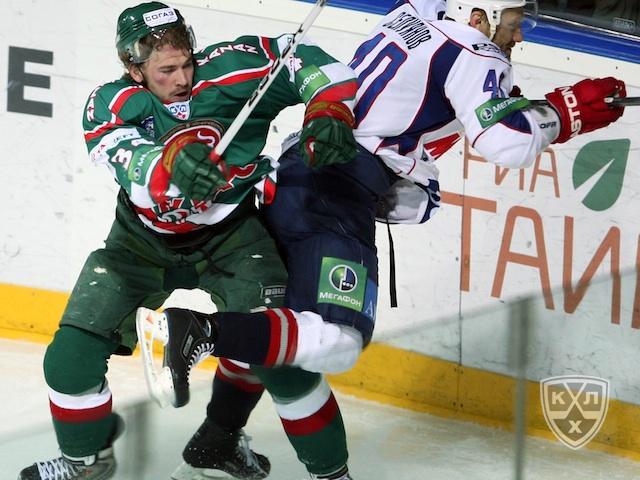 Photo hockey KHL : Verts de joie ! - KHL - Kontinental Hockey League