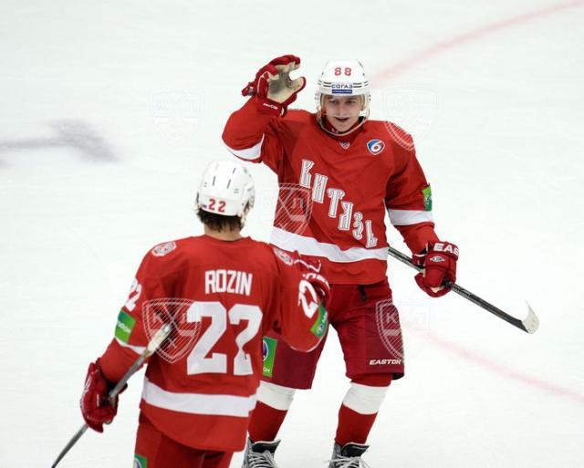 Photo hockey KHL : Victoire chevaleresque - KHL - Kontinental Hockey League