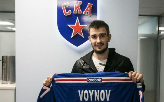 Photo hockey KHL : Voynov de la prison  l