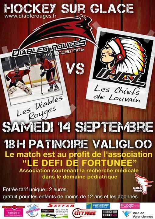 Photo hockey La gnrosit de Valenciennes - Division 3 : Valenciennes (Les Diables Rouges)