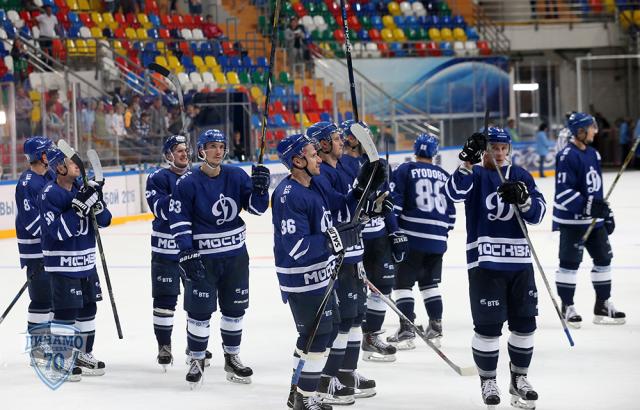 Photo hockey Le Dynamo remporte la coupe du maire de Moscou - KHL - Kontinental Hockey League