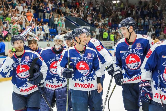 Photo hockey Le Torpedo triomphe  Jihlava - Hockey en Europe