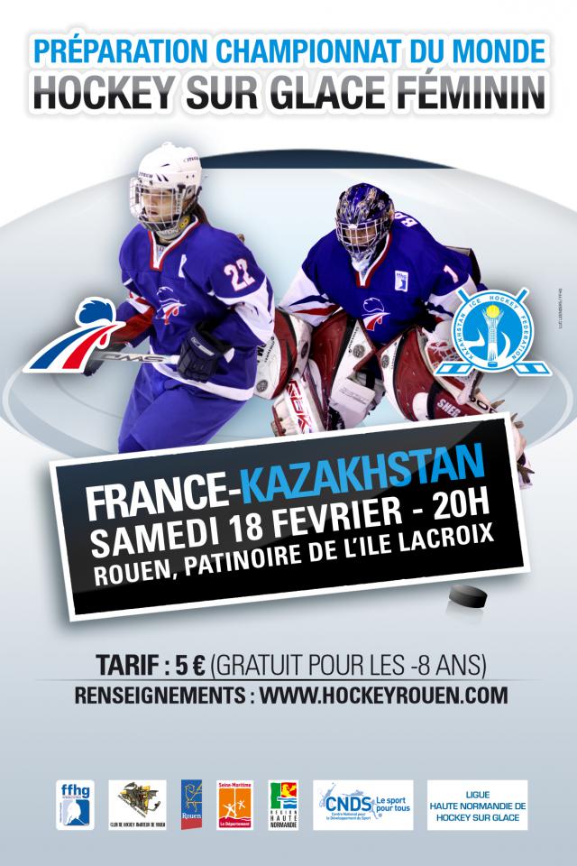 Photo hockey Les Bleues  Rouen - Equipes de France
