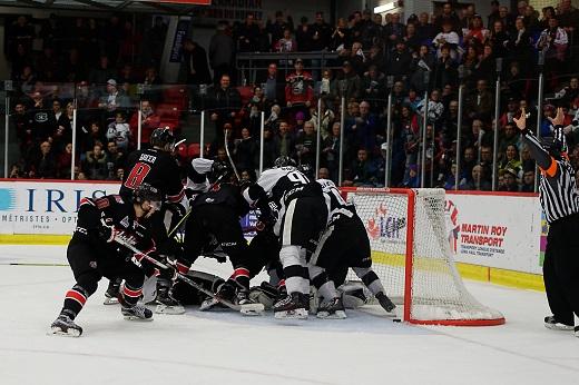 Photo hockey LHJMQ : Huskies qualifis mais frayeur pour Lauzon - LHJMQ - Ligue de Hockey Junior Majeur du Qubec