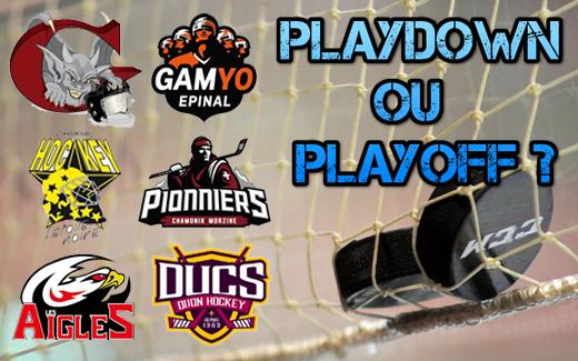 Photo hockey LM: projection playdown J41 - Ligue Magnus