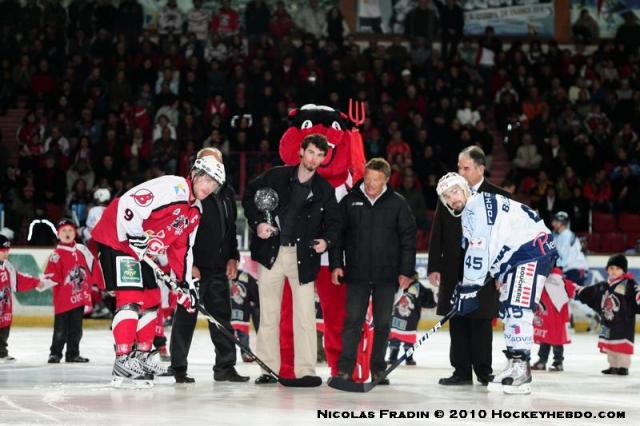 Photo hockey LM Angers - Brianon : Avant match - Ligue Magnus