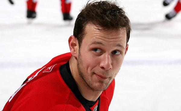 Photo hockey LNH: Spezza bless - NHL : National Hockey League - AHL