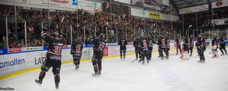 Photo hockey Martigny ne jouera pas - Suisse - Swiss League : Martigny (HC Red Ice Martigny-Verbier)