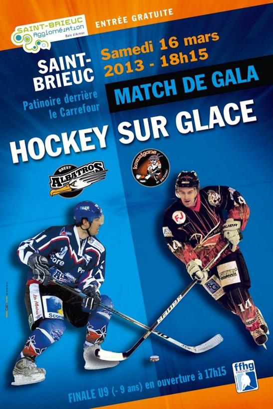 Photo hockey Match de gala breton - Hockey en France : Brest  (Les Albatros)