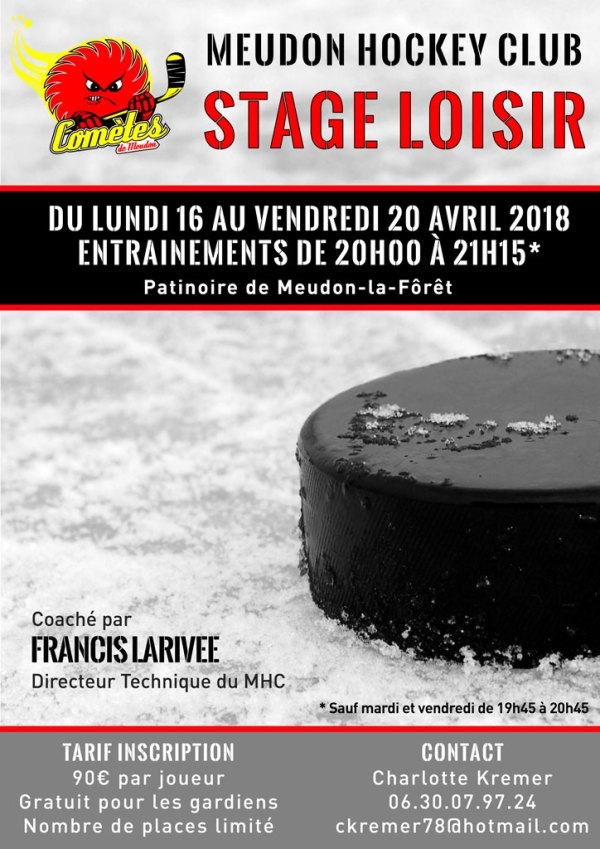 Photo hockey Meudon - Stage Loisir - Hockey Loisir : Meudon (Les Comtes)