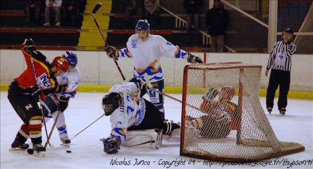 Photo hockey Meudon vs Cherbourg : photos - Division 2