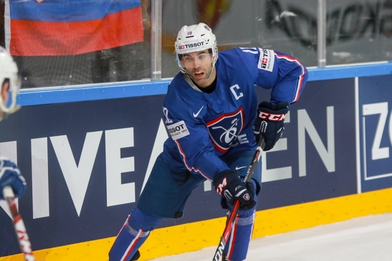 Photo hockey Meunier prolonge  Fribourg - Suisse - National League : Fribourg (Fribourg-Gottron)