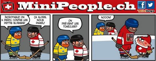 Photo hockey Mondial: dessin du jour - Championnats du monde