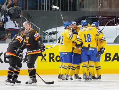 Photo hockey Mondial 11 : La Sude bien sr - Championnats du monde