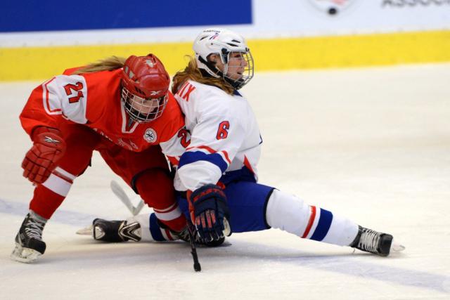 Photo hockey Mondial Fem : La France chute - Championnats du monde