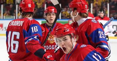 Photo hockey Mondial Junior : La Russie en bronze - Championnats du monde