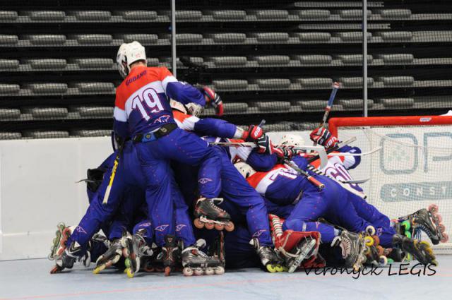 Photo hockey Mondial Roller : Les Bleuets en demi-finale - Roller Hockey