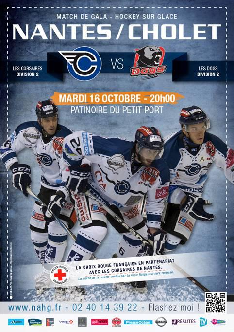 Photo hockey Nantes : match caritatif - Hockey en France : Nantes (Les Corsaires)