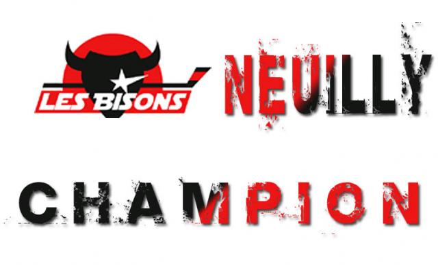 Photo hockey Neuilly champion ! - Division 1