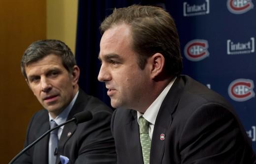 Photo hockey NHL : Conf presse du Canadien - NHL : National Hockey League - AHL