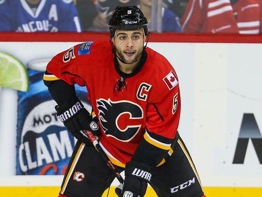 Photo hockey NHL : Le "capitaine Flames" mne la semaine - NHL : National Hockey League - AHL